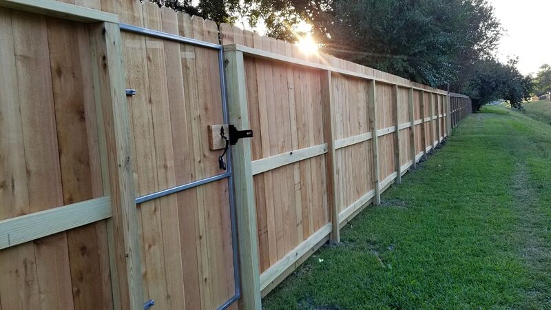 Privacy wood Fence