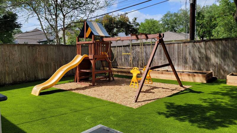 Playscape Artificial Turf installed in houston